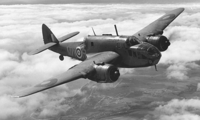Máy bay Bristol Beaufort. Ảnh: Wikimedia