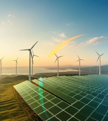 Dự án Western Green Energy Hub kết hợp sản xuất điện gió, điện mặt trời, hydro và ammonia sạch. Ảnh: Media