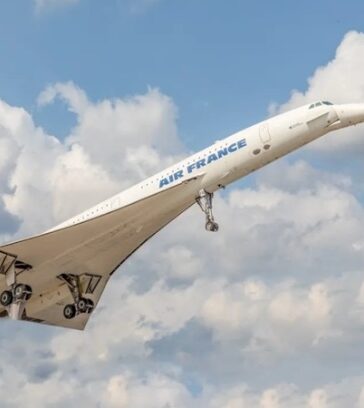 Concorde ngừng hoạt động vào năm 2003 một phần do chi phí nhiên liệu. Ảnh: travelview
