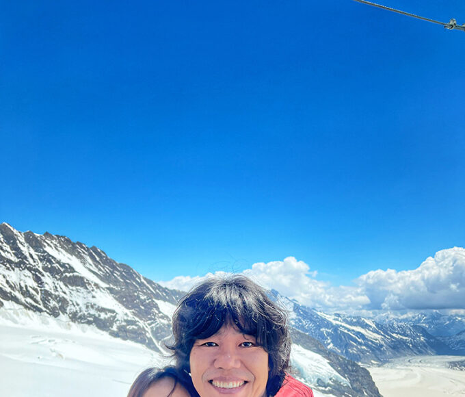 Lee Hyori - Lee Sang Soon du lịch Thụy Sĩ năm ngoái. Ảnh: Instagram Lee_hyolee