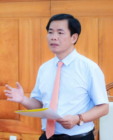 Ông Nguyễn Văn Phương, Chủ tịch tỉnh Thừa Thiên Huế. Ảnh: Võ Thạnh