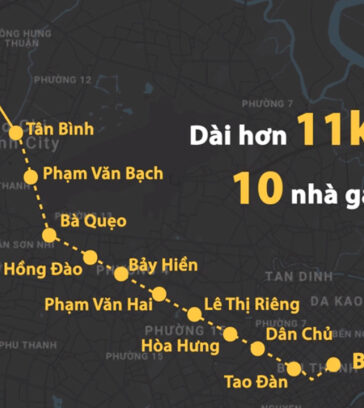 Sơ đồ tuyến Metro Số 2. Đồ hoạ: Thanh Huyền