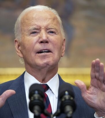 Tổng thống Mỹ Joe Biden phát biểu ở Nhà Trắng hôm 9/10. Ảnh: AFP