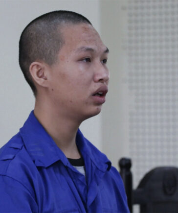 Bị cáo Tới tại tòa. Ảnh: Hùng Lê