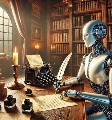 Trí tuệ nhân tạo có thể bắt chước phong cách sáng tác của các nhà thơ nổi tiếng trong lịch sử nếu được tiếp cận nguồn dữ liệu tham khảo. Ảnh: Chatgpt