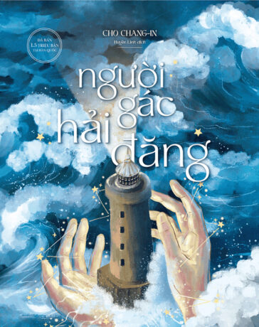 Bìa Người gác hải đăng, sách 344 trang. Ảnh: Skybooks