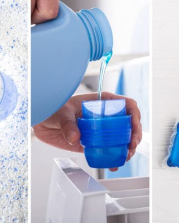 Nên sử dụng bột giặt, nước giặt hay viên giặt?