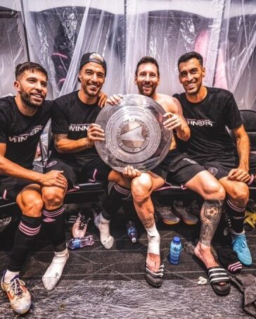 Danh hiệu Supporters’ Shield của MLS 2024 giúp Inter Miami giành suất dự FIFA Club World Cup. Ảnh: Inter Miami