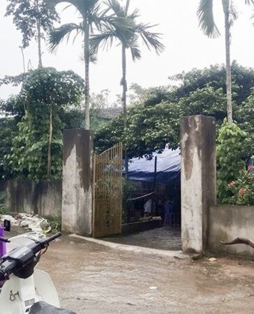 Ngôi nhà nơi xảy ra vụ việc. Ảnh: Hùng Lê