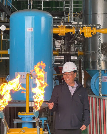 Nhà máy xử lý rác. Ảnh: Hồng Hà