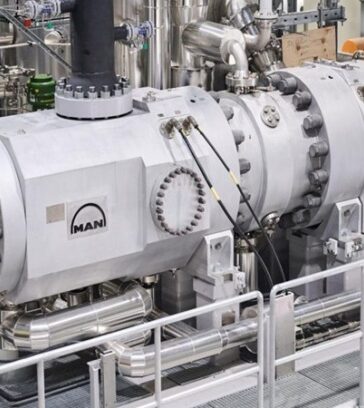 Hệ thống bơm nhiệt nước biển của MAN Energy Solutions. Ảnh: MAN Energy Solutions